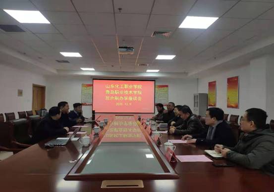 12.9青dao华人娱乐网址技术学yuan混合所有制办学交流
